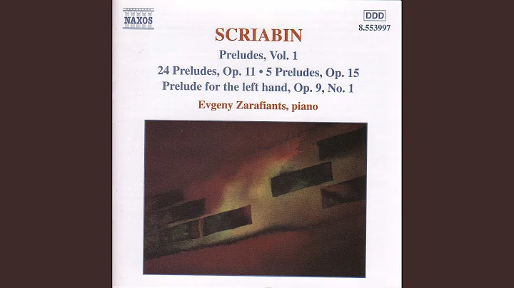 7 Preludes, Op. 17: III. Prelude No. 3 in D-Flat Major: Andante