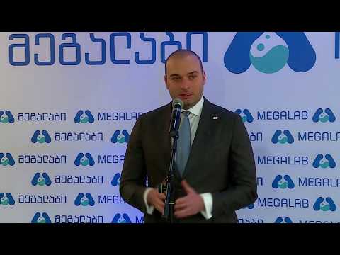 მულტიპროფილური ლაბორატორია \"მეგალაბი\" პრემიერ-მინისტრმა მამუკა ბახტაძემ გახსნა