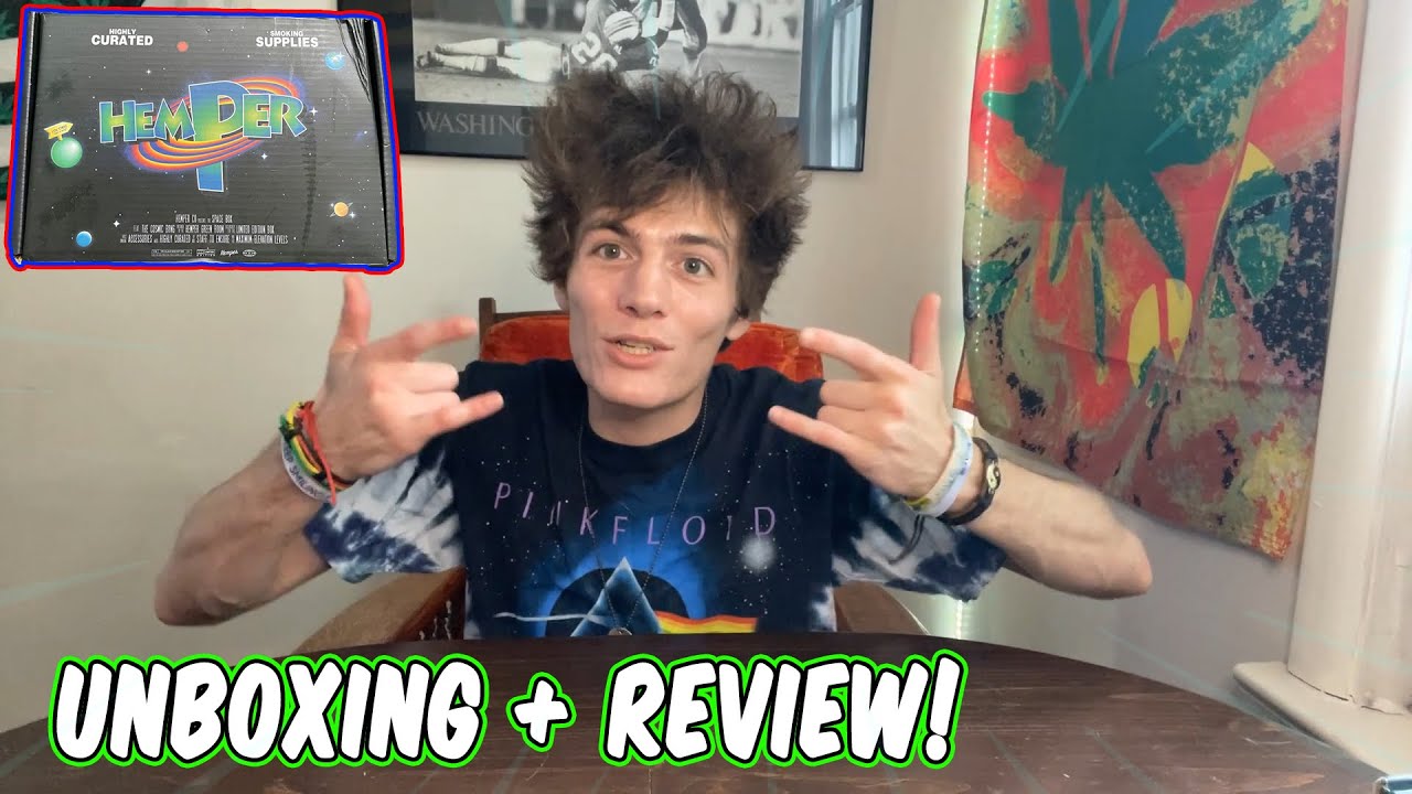 Hemper Box Review: Space Box | Laid Back Unboxing