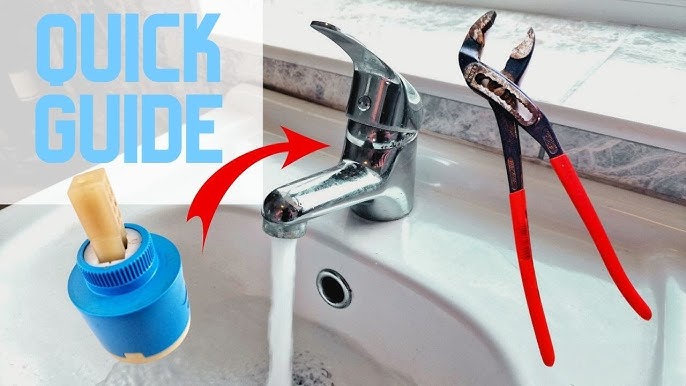 How to replace the cartridge in a mixer tap 