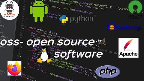 oss-(open source software)