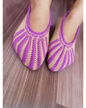 CROCHET SHOES PATTERN | GIRLS SHOES | CROCHET BY ZUBAIDA