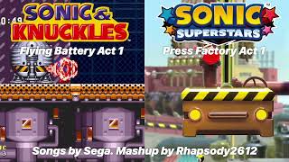 (Mashup) Press Battery Zone [Sonic & Knuckles x Sonic Superstars]