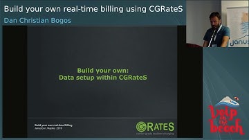 Dan Christian Bogos - Build your own real-time billing using CGRateS