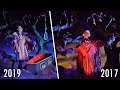 Phantom Manor : Comparison Before & After Refurbishment - Disneyland Paris