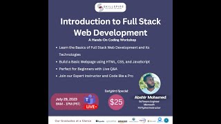 Introduction to Full Stack Web Development - A Hands-on Coding Workshop