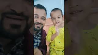 ojash trying to speaking... Baba aau.. sweetness overloading through voice #twinmoments #ojanish 👬💞