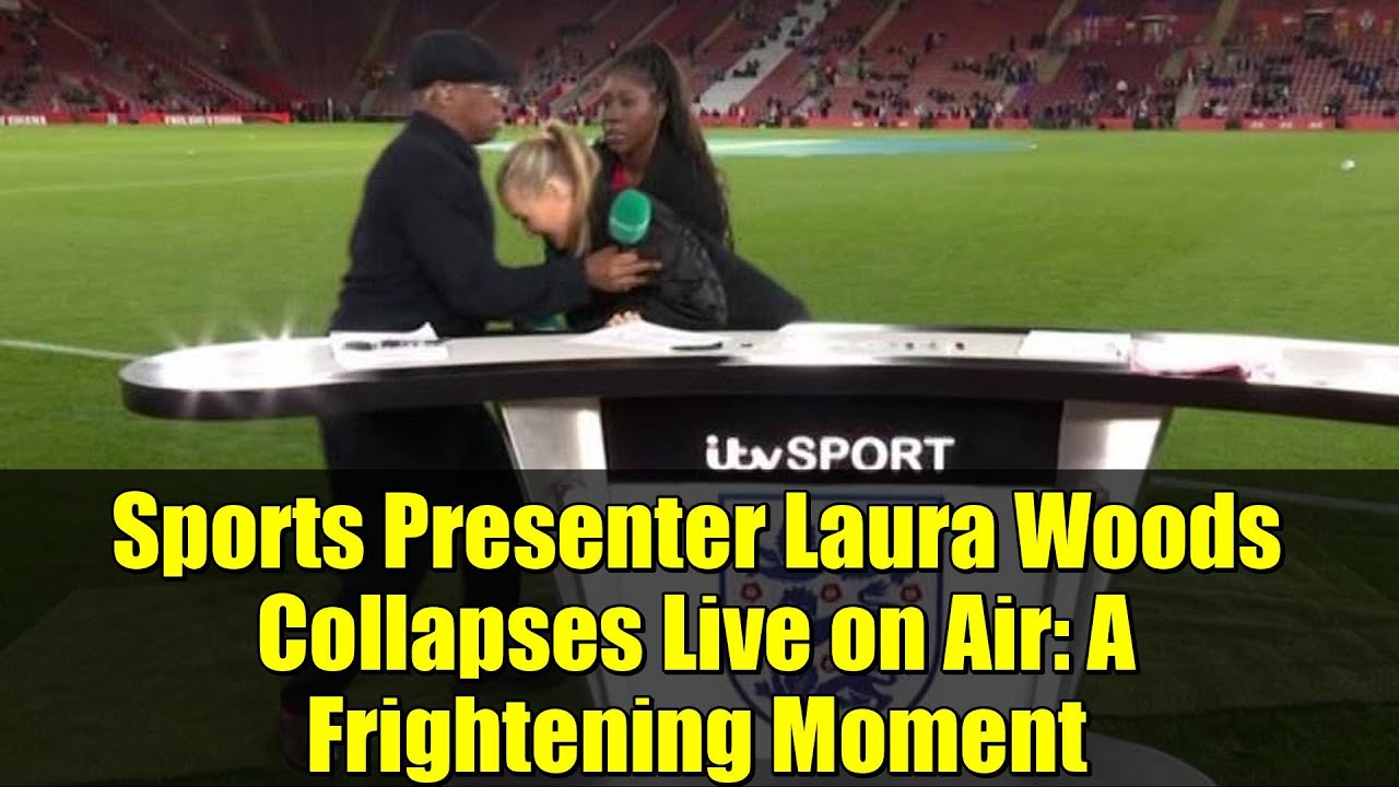 Спортивная ведущая Лора Вудс потеряла сознание в прямом эфире: пугающий момент
