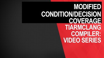 tiarmclang compiler: modified condition-decision coverage