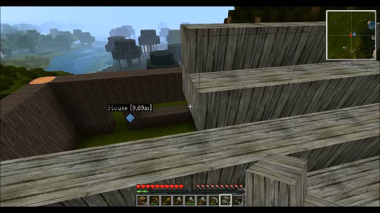 [ASMR] Minecraft - The roof (chewing gum)