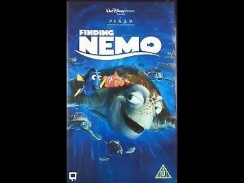 Opening to Finding Nemo UK VHS (2004)