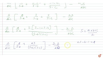 In `Delta ABC` with usual notation `r_1/(bc) + r_2/(ac) + r_3/(ab)` is: