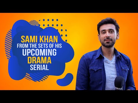 Sami Khan From The Sets Of His Upcoming Drama Serial