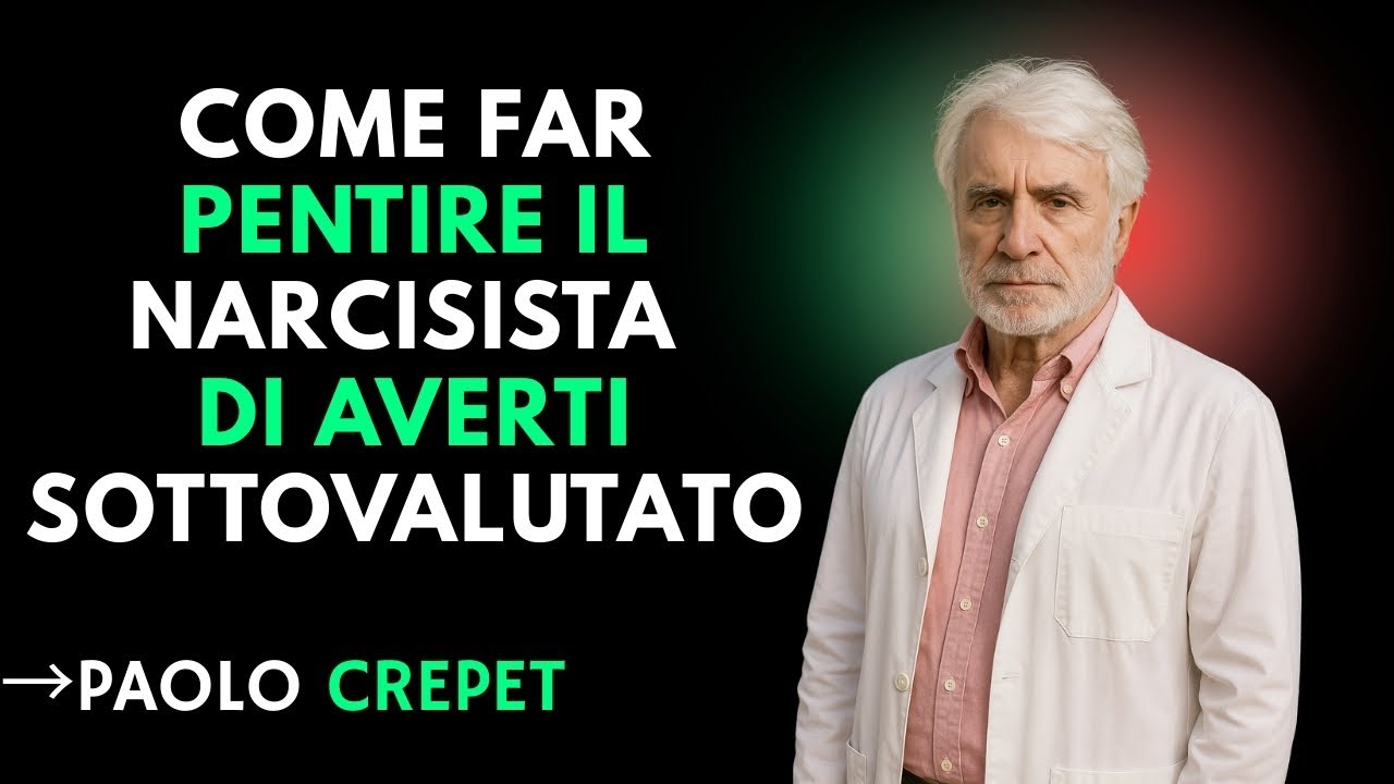 Come far PENTIRE il narcisista di averti sottovalutato | ISPIRATO DA PAOLO CREPET |