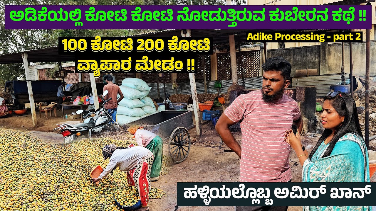 ಅಡಿಕೆಯಿಂದ ಔಷಧಿ ತಯಾರಾಗುತ್ತೆ! ಅಡಿಕೆಯಿಂದ ಬರುವ ಹೊಟ್ಟು ಸಹ ವೆಸ್ಟ್ ಆಗಲ್ಲ!!ಏನು ಮಾಡ್ತಾರೆ ಗೊತ್ತಾ Areca Nut 2