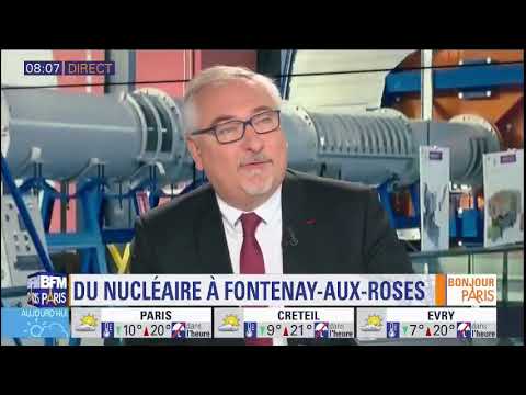 Matinale de BFM Paris du 29 mai 2019 : le démantèlement nucléaire au CEA de Fontenay-aux-Roses