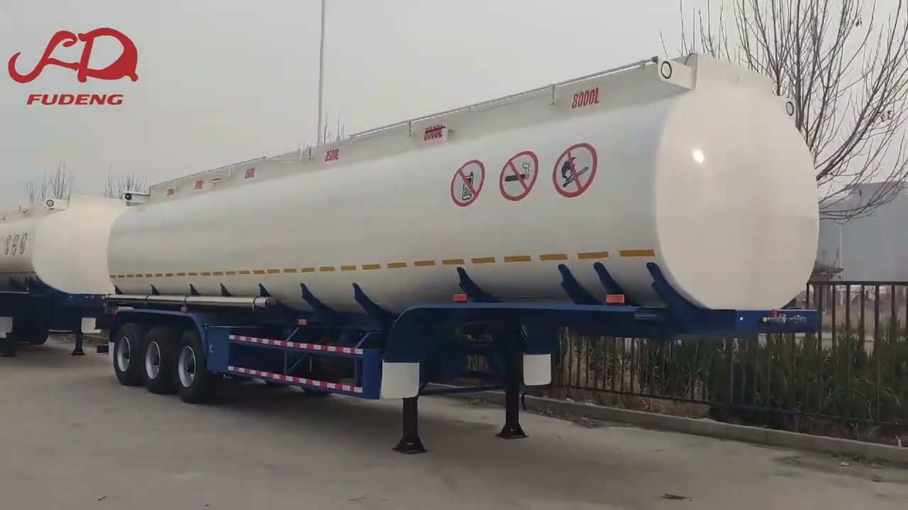 3 axles tanker semi trailer, diesel tanker trailer petrol tanker trailers price