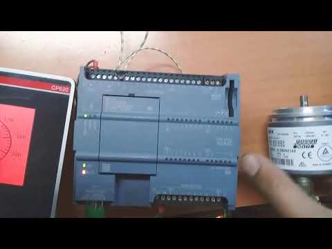 encoder absolu sick programming  in tia portal with ABB HMI
