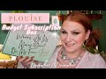 UNBOXING PLOUISE  BUDGET BOX SUBSCRIPTION - ANOTHER GORGEOUS PALETTE BUT IS IT TOO MUCH??