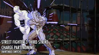 CHARGE PARTITIONING IN STREET FIGHTER 3 THIRD STRIKE (NINTENDO SWITCH)