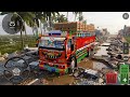 Eicher Pro 5016 Broken Road Speed Breaker Challenge | Bus Simulator Indonesia Gameplay