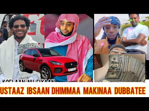 Dhimmaa Makinaa Ustaaz Xahlibuu Irrattii Ustaaz Ibsaa Fi Abdii Raggasaa Amma Bitamuu Qabaa Jan
