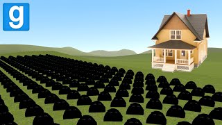 Angry Munci Vs Houses - Garrys Mod Sandbox