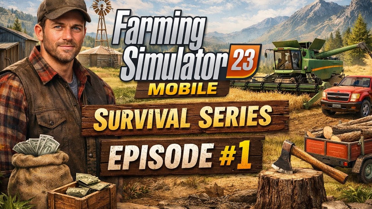Farming simulator 23 mobile survival episode 1