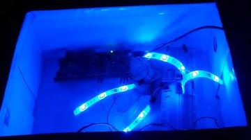 TLC5940 with 4 RGB LED strips