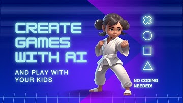 How to Create Simple Games with AI for Your Kids (No Coding!)