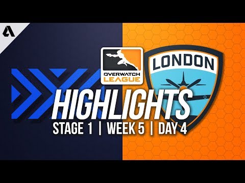 London Spitfire vs New York Excelsior | Overwatch League Highlights OWL Week 5 Day 4