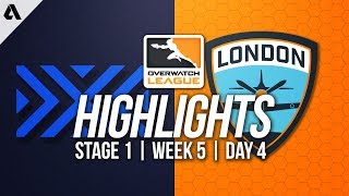 London Spitfire vs New York Excelsior | Overwatch League Highlights OWL Week 5 Day 4