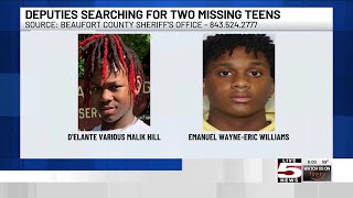 VIDEO: Deputies searching for missing Beaufort Co. teens