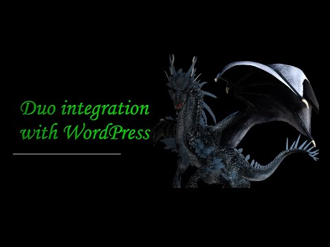 Duo integration with WordPress