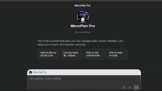 I Tried This Ai App That Plans My Entire Day Microplan Pro Review Demo
