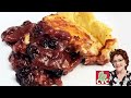 How to Make A Blackberry Cobbler with Dumplings, Southern Cooking