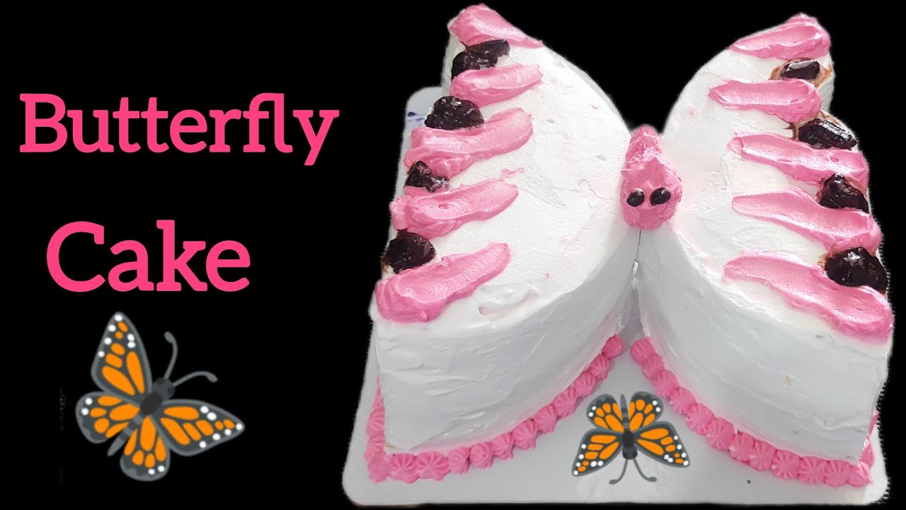 Butterfly cake easy design|Cake icing step by step|Tips & tricks for beginners 