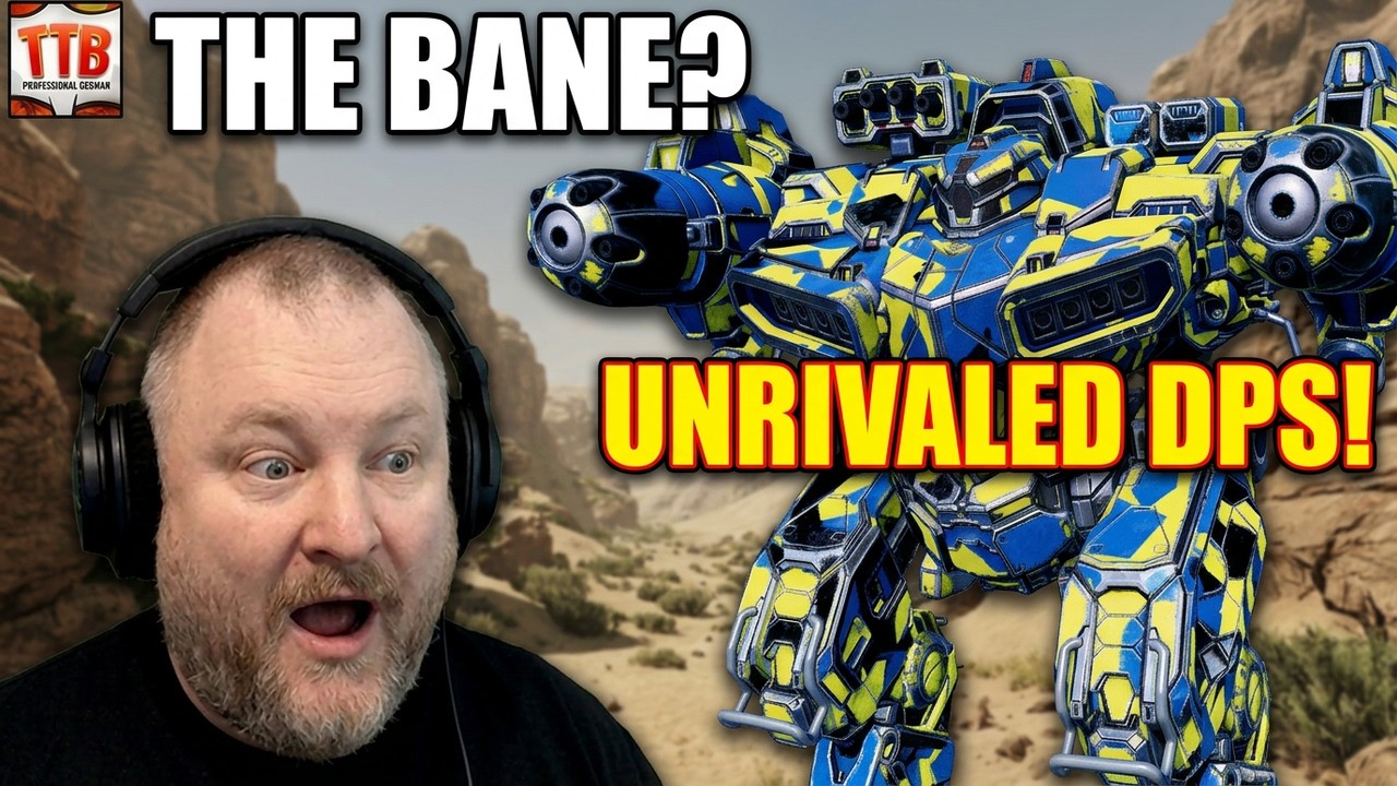 The BANE She Told You Not To Worry About... UNRIVALED DPS! - Mechwarrior Online