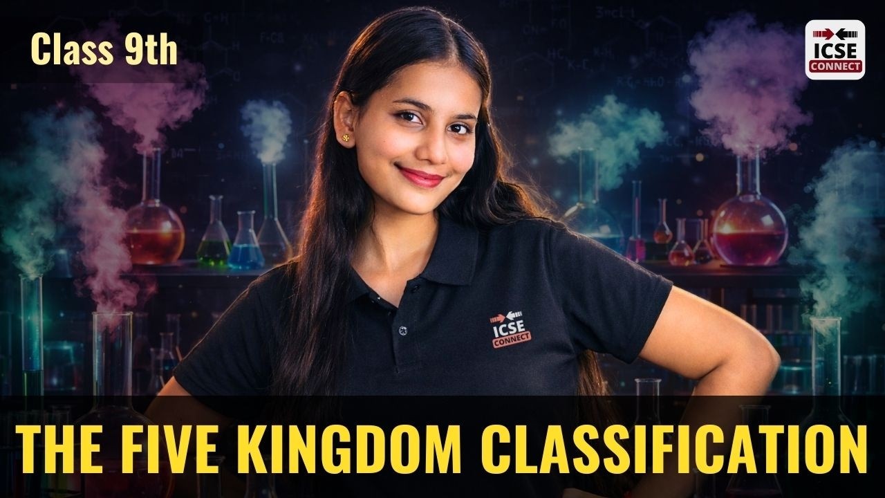 The Five Kingdom Classification 🧬 | Class 9 Biology | ICSE 2026 ...