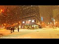 4K Japan Walk Snowfall day around Sapporo Station winter雪の札幌駅周辺を歩く2026