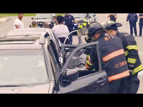 Methuen High School Mock Crash 2022