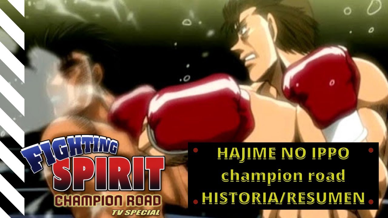 Como ver hajime no ippo champion road español latino links orden  cronologico｜Búsqueda de TikTok