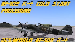 DCS:World - Bf-109 K-4 Cold Start Procedure