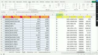 Columns data randam Shuffle using formula in excel - MS excel Tips and Tricks