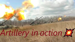 2S5 Giatsint-S💥Russian Artillery in Action💥