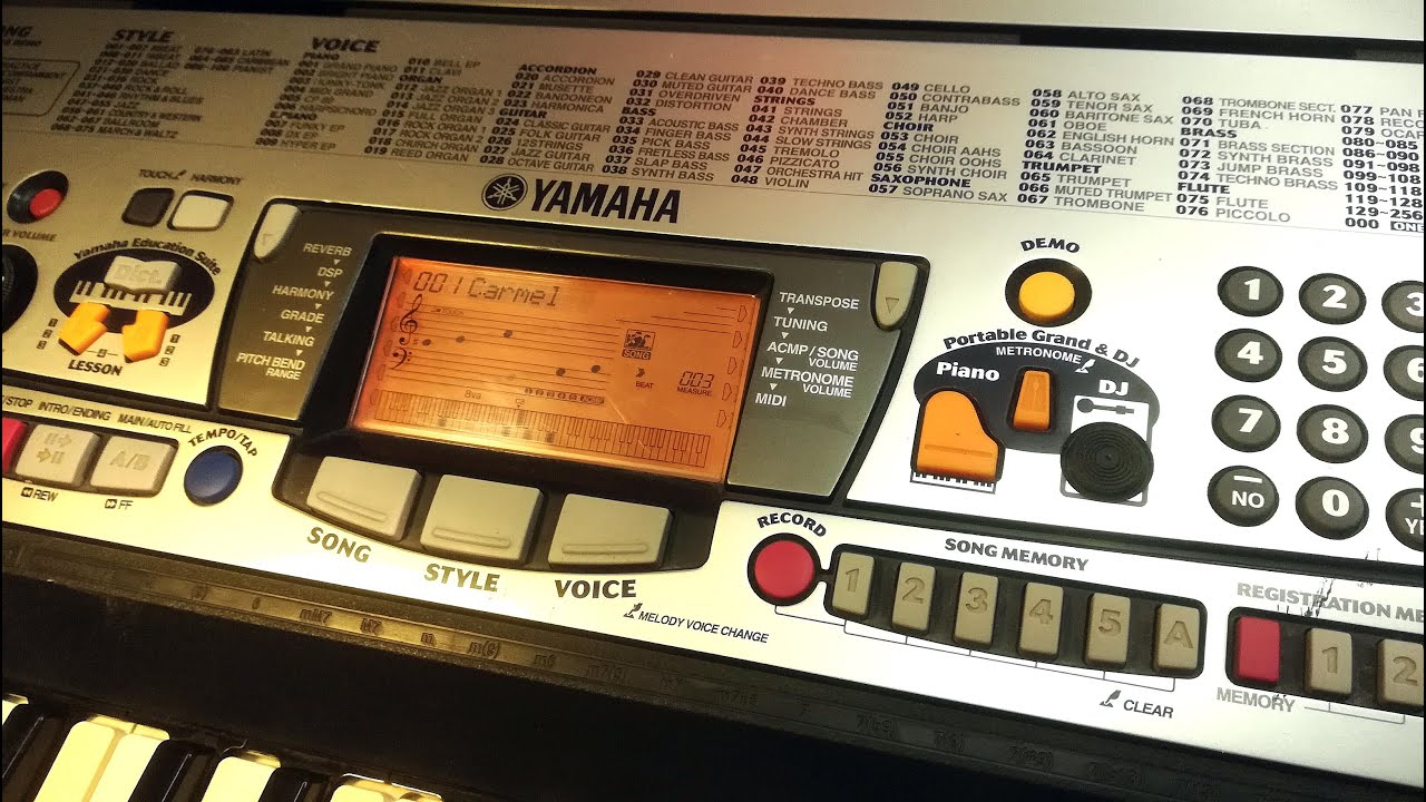 YAMAHA PSR GX76 DEMO Songs Part 2 3 YouTube YAMAHA PSR GX76 DEMO Songs Part 2 3 YouTube