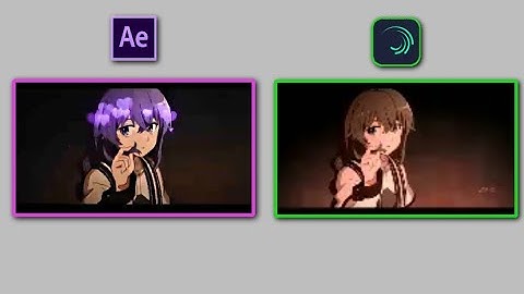 Alight motion  vs After effect(remake eska) tutorial?