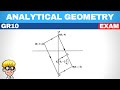 Grade 10 Analytical Geometry Exam Question