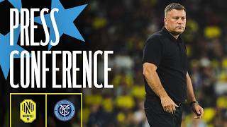 BJ Callaghan | Post-Match Press Conference vs New York City FC