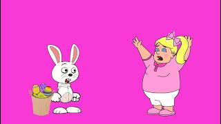 Big Toddler Ella Wants to See the Easter Bunny